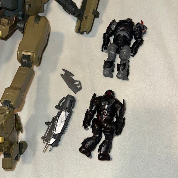 Halo Mantis Mech Figures Spartan Eva Master Chief Camo Brute Tovarus Hyperius - Picture 5 of 6